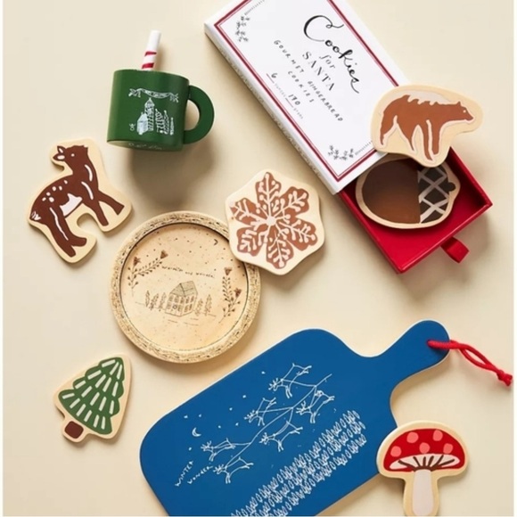 Anthropologie Cookies for Santa Toy Set - Picture 1 of 4